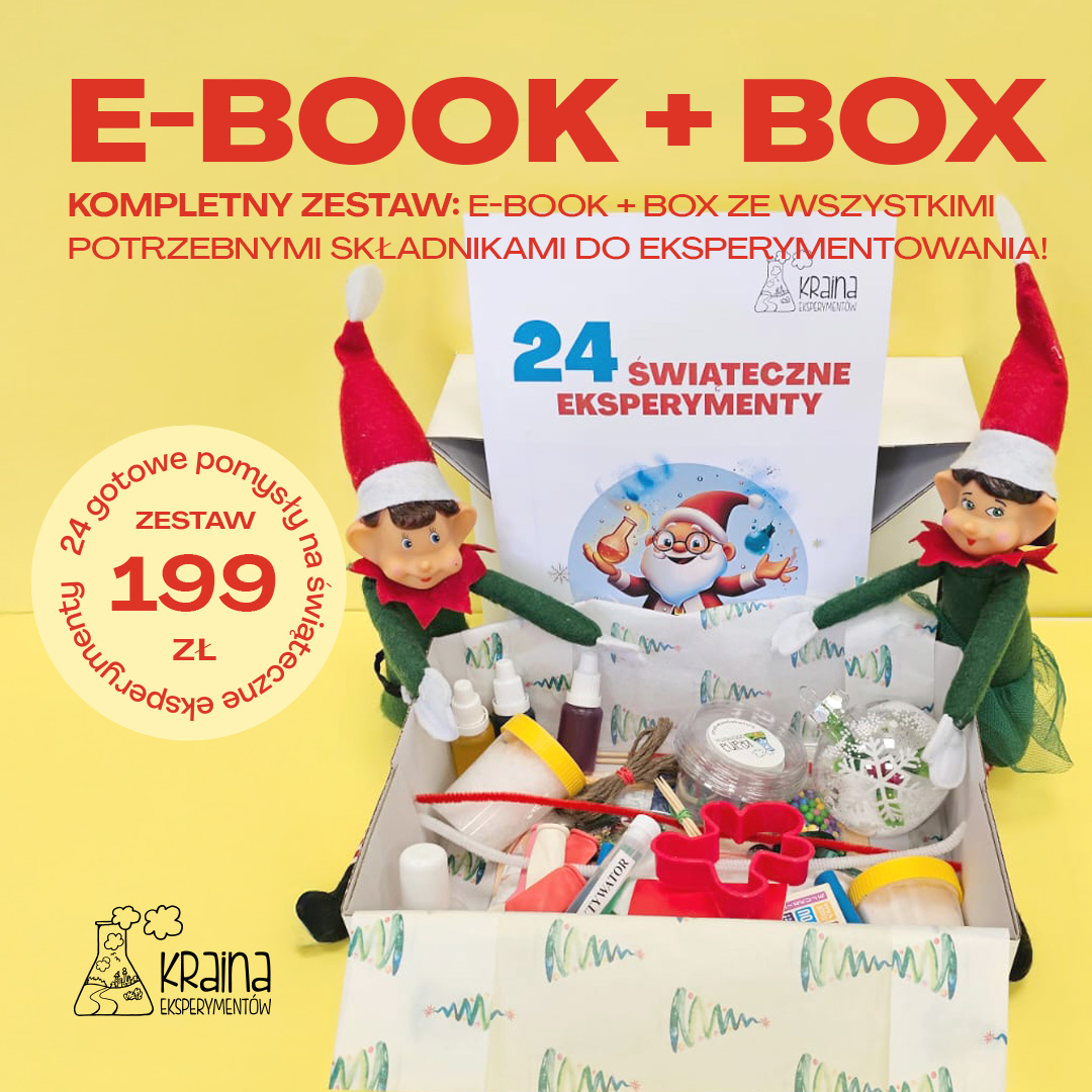 E- BOOK + BOX 24 świąteczne eksperymenty
